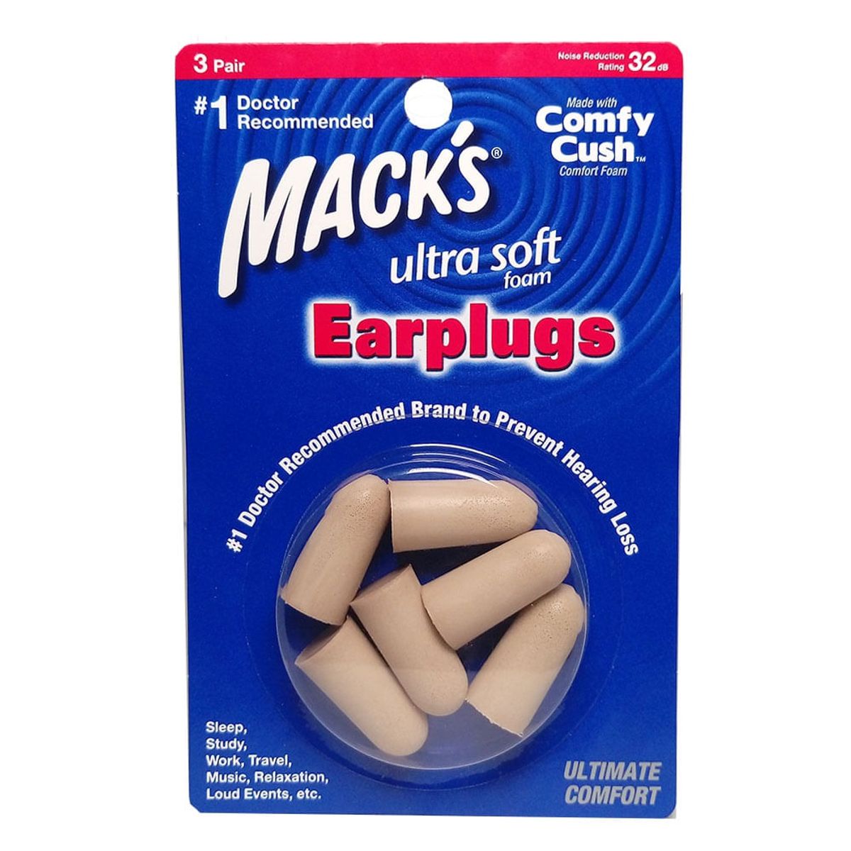 MACKS - Tapa Oidos Macks Ultra Suave X 6und