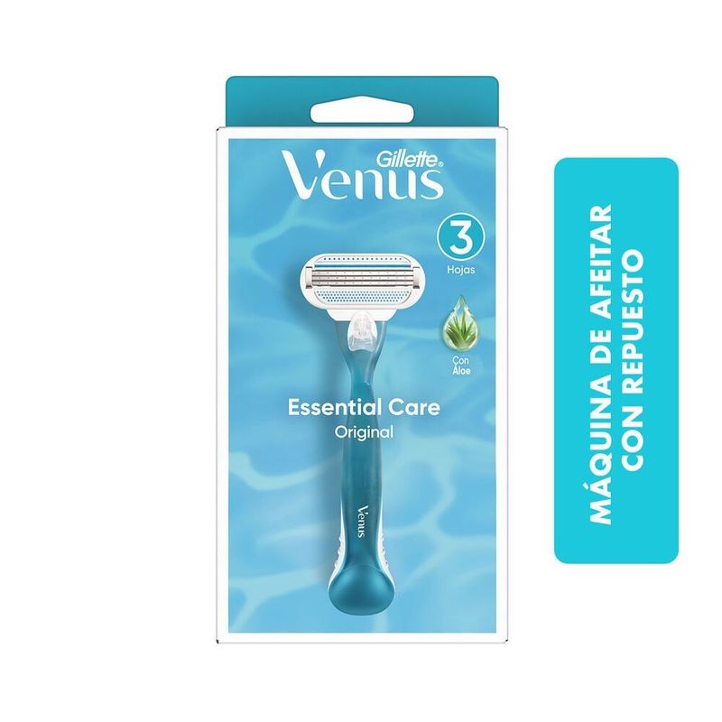 VENUS - Máquina De Afeitar Gillette Venus Pink + Repuesto Kit