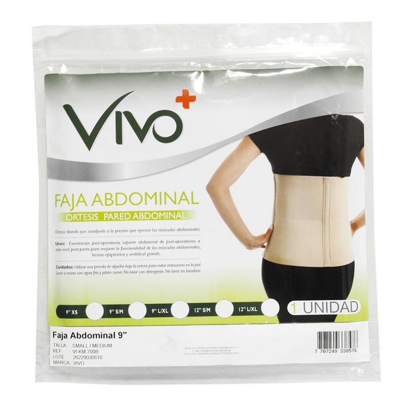 VIVO - Vivo+ Faja Abdominal 9 S/m