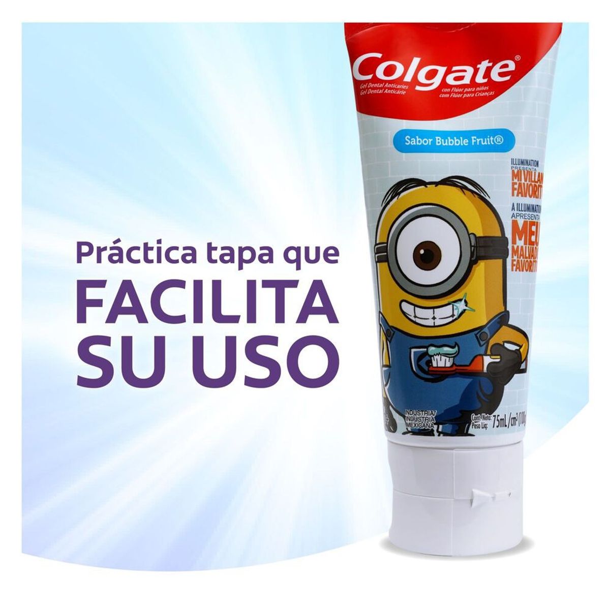 COLGATE - Crema Dental Colgate Niños Smiles Minions X 75ml