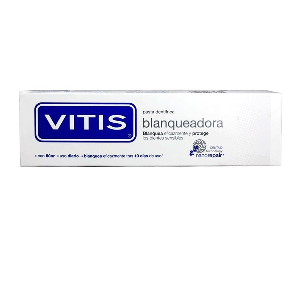 GENERICO - Crema Dental Vitis Blanqueadora Con Fluor X 100ml