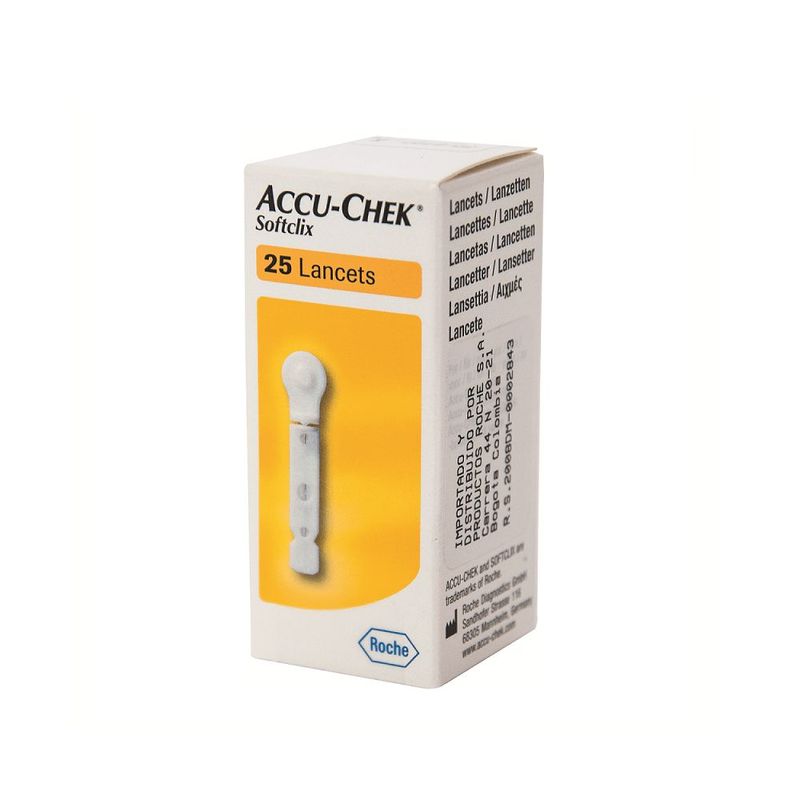 ACCU CHEK - Lancetas Accu-chek Softclix X 25und