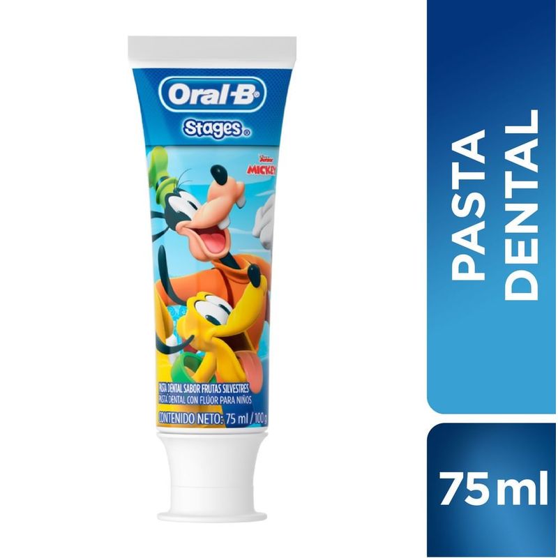 ORAL B - Crema Dental Oral B Pro Salud Stages Surtida  X 100g
