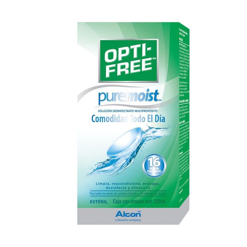 OPTI FREE - Solucion Desinfectante Opti-free Para Lentes X 120ml