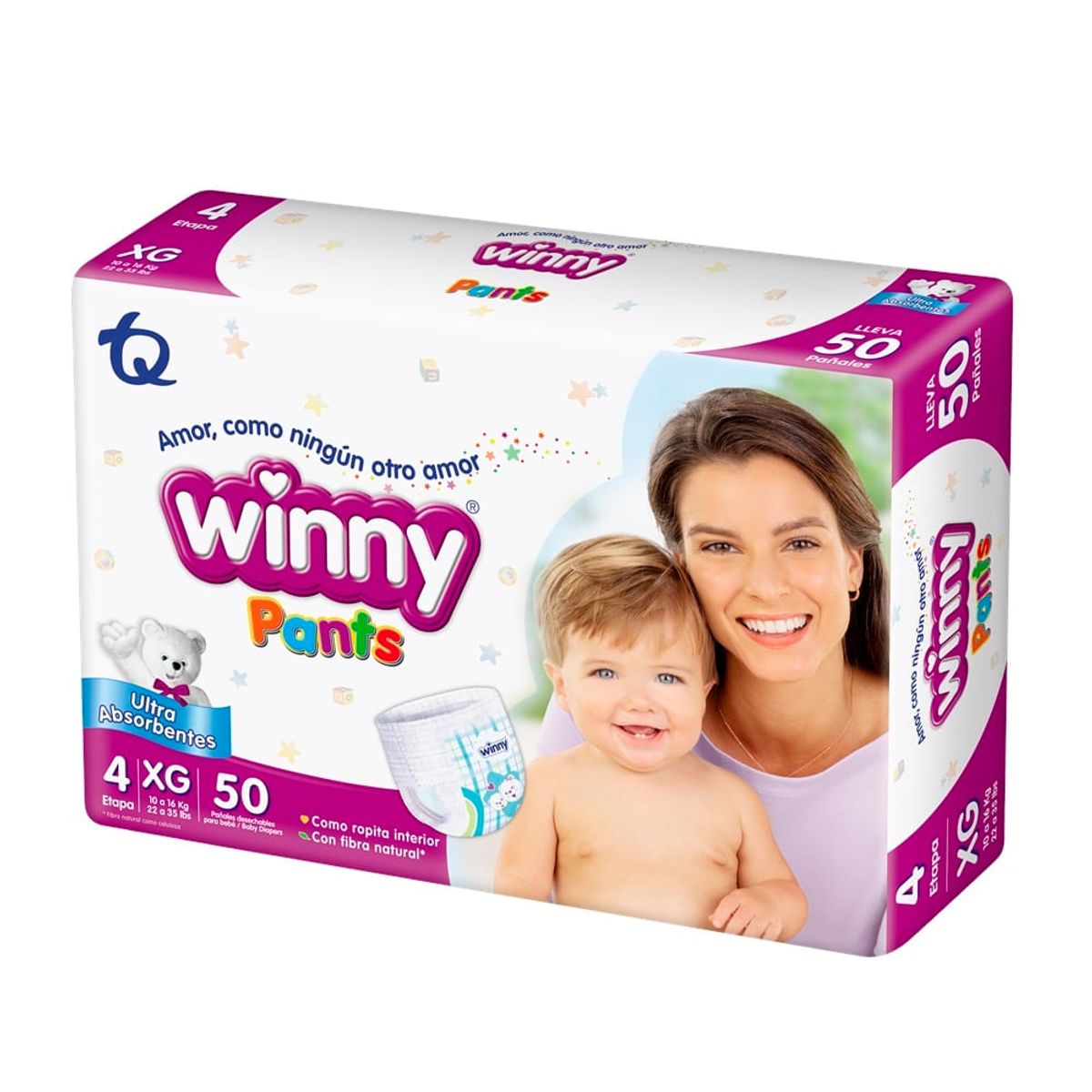 WINNY - Pañal Winny Pants Etapa 4 X 50und