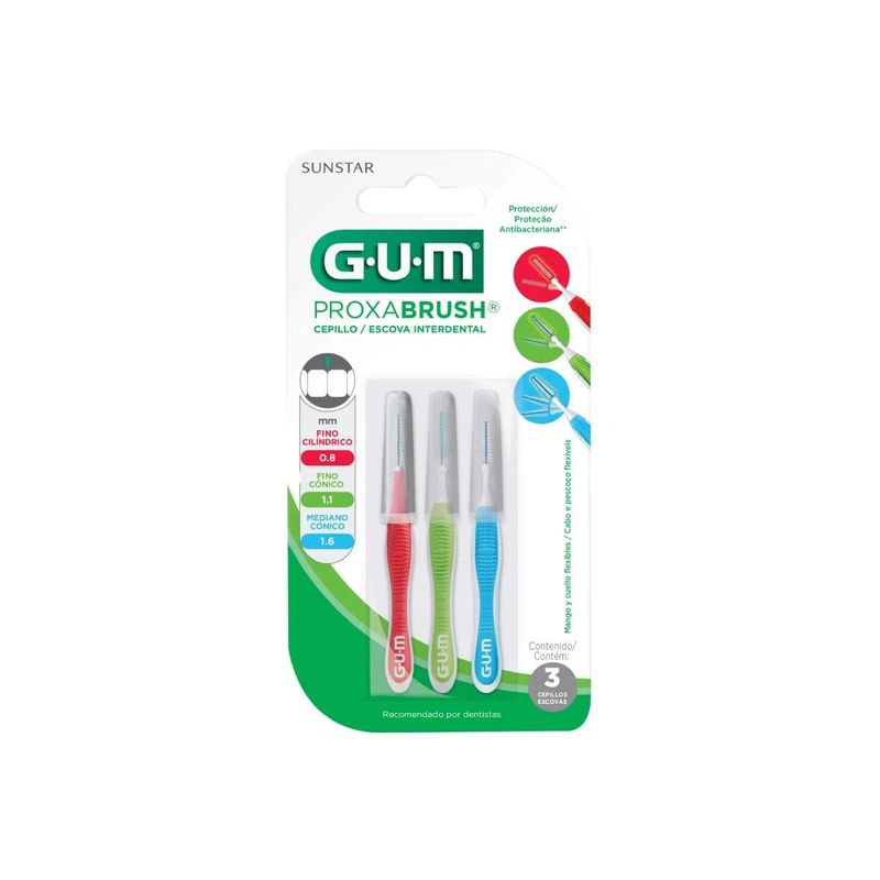 GUM - Cepillo Intedental Gum Proxabrush 0.8+1.1+1.6