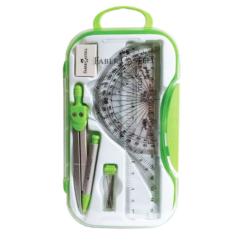 FABER CASTELL - Caja Matemática Faber Castell X 7 Unds