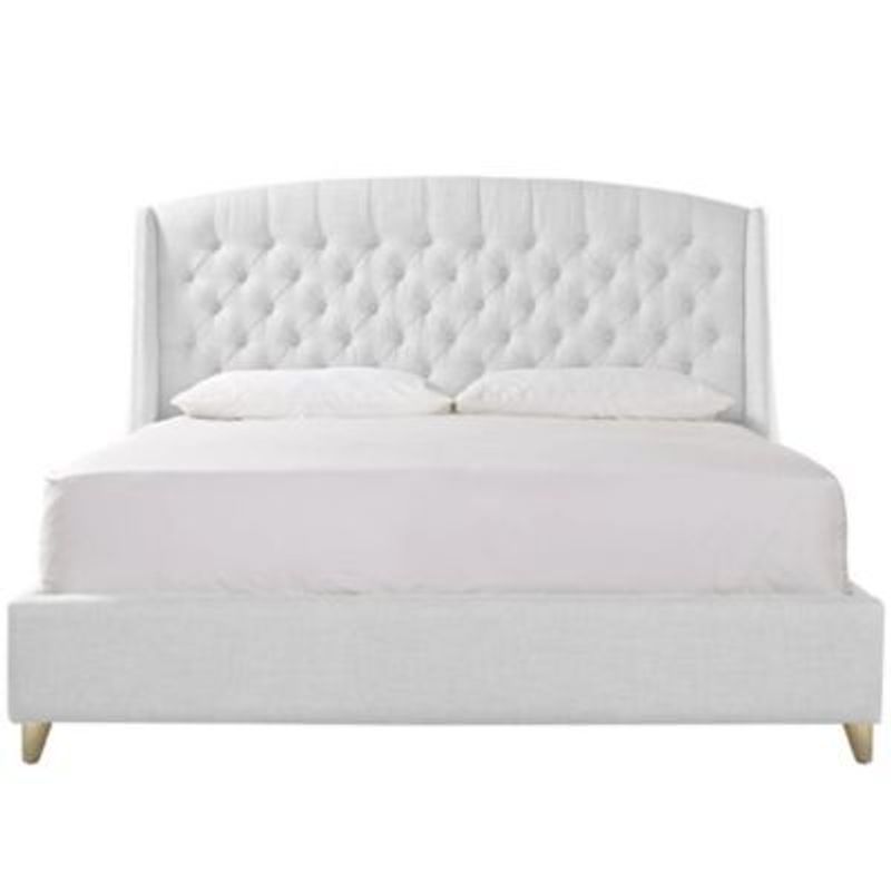 EKONOMODO COLOMBIA - Base cama con Espaldar Doble en pino Italia Blanco 140x190 cm