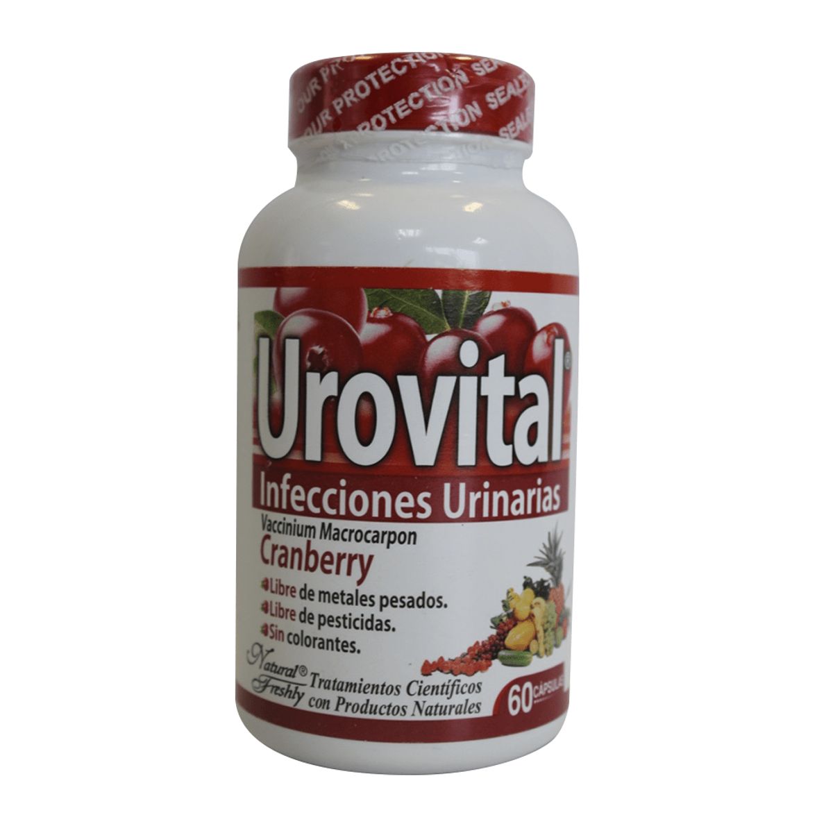 NATURAL FRESHLY - Urovital Frasco X 60 Cápsulas