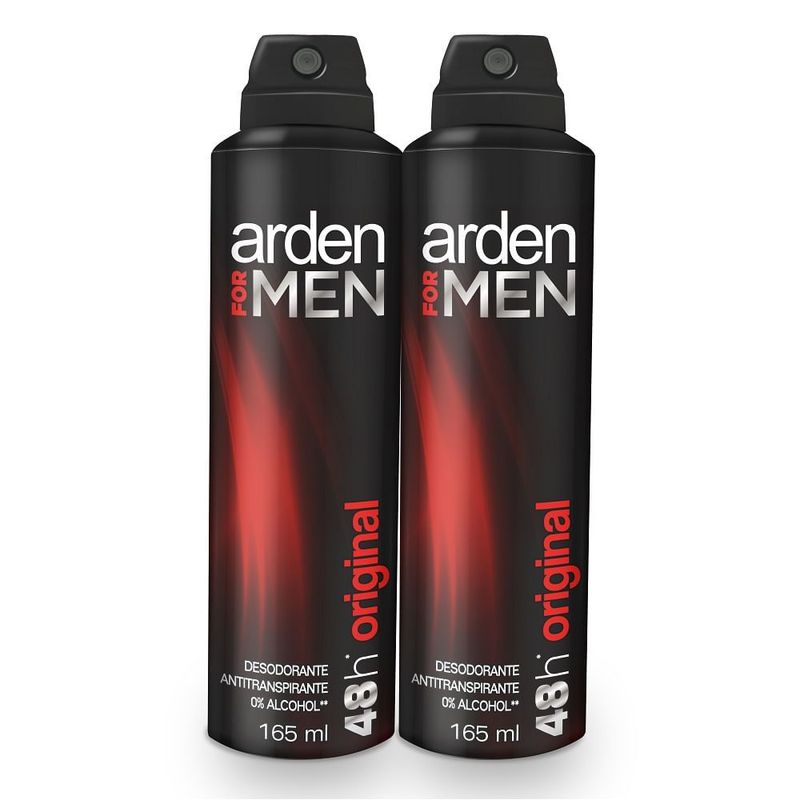 ARDEN FOR MEN - Oferta Desodorante Arden For Men Original X 165ml X 2und.---