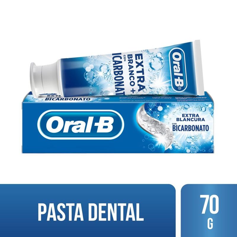 ORAL B - Crema Dental Oral-b Extra Blancura + Bicarbonato X 58ml.---