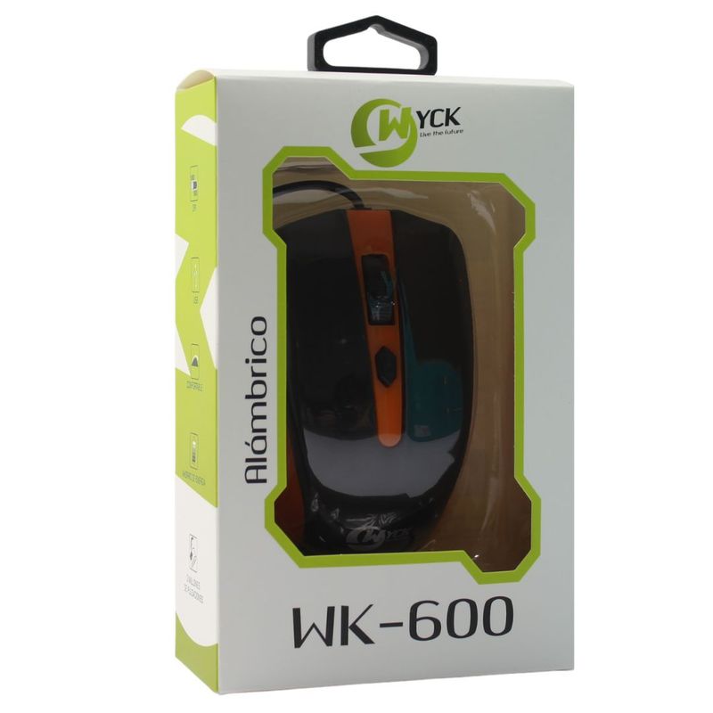 WYCK - MOUSE ALÁMBRICO WYCK WK-600