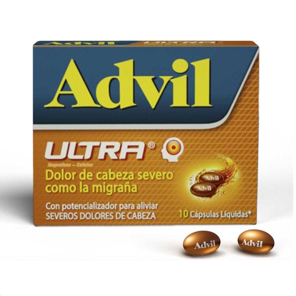 ADVIL - Advil Ultra Caja X 10 Capsulas Liquidas