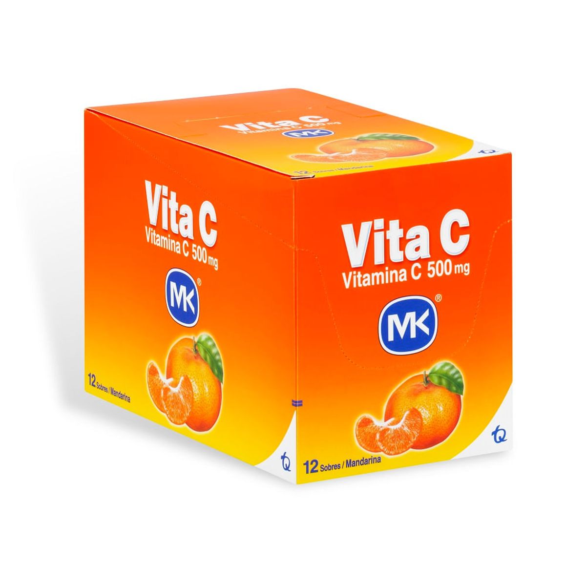 MK - Vitamina C Mk Mandarina Caja X 12 Sobres X 500mg