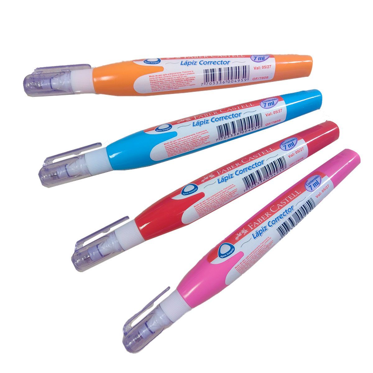 FABER CASTELL - Corrector Liquido De Lapicero Faber Castell 7 Ml X Unidad