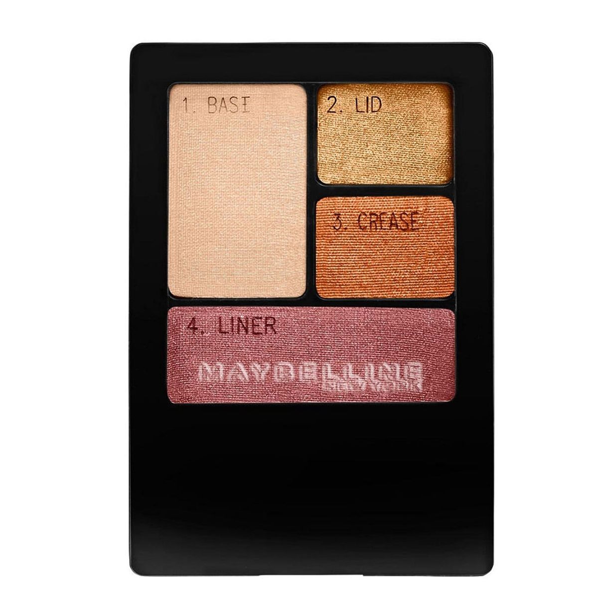 MAYBELLINE - Sombras Cuarteto Maybelline Expert Wear Quad Sunlit Bronze 5