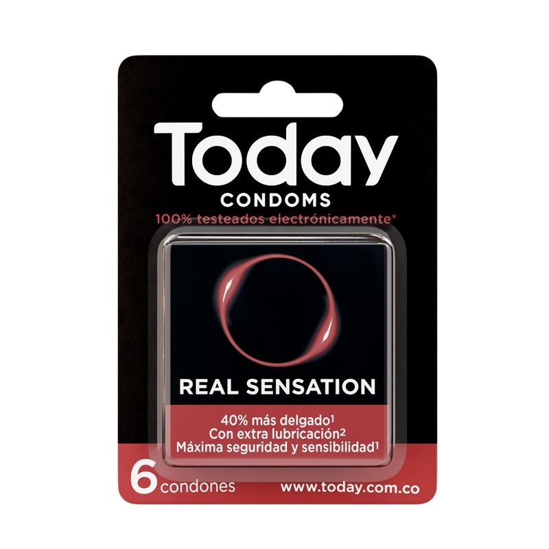 TODAY - Condon Today Real Sensation X 6und