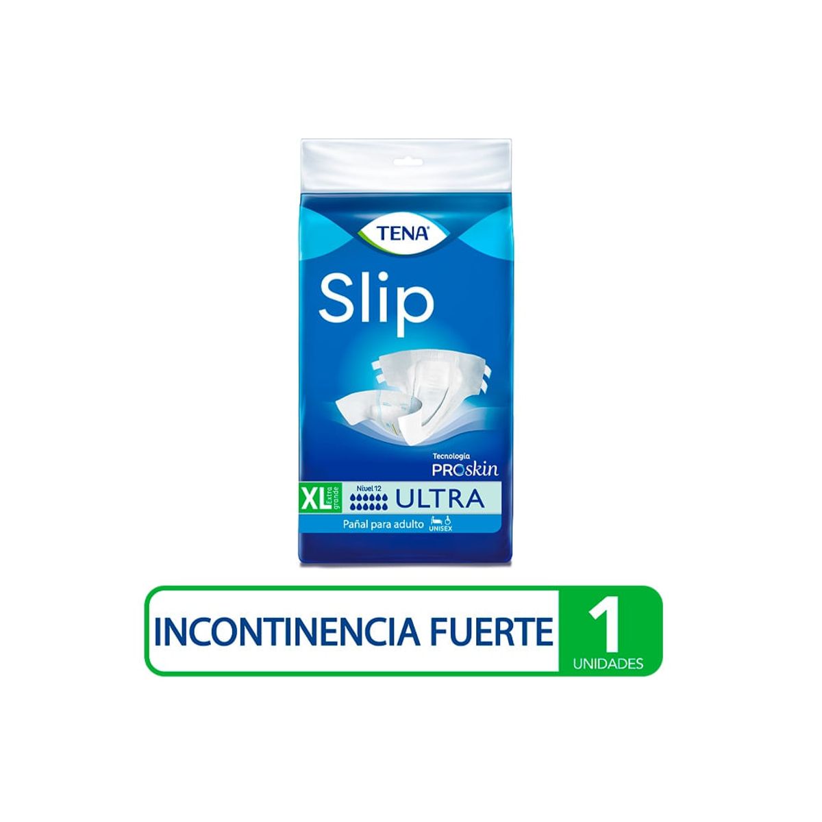TENA - Pañal Tena Slip Ultra Talla Xl X 1und