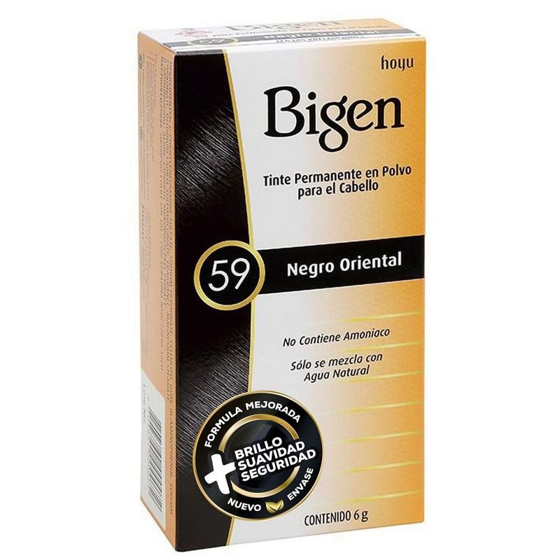 BIGEN - Tinte Bigen 59 Negro Oriental X 6g