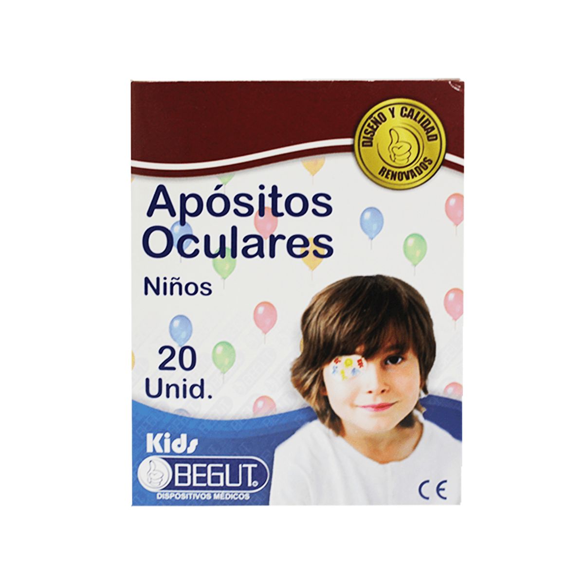 BEGUT - Apositos Begut Niño Oculares X 20 Und