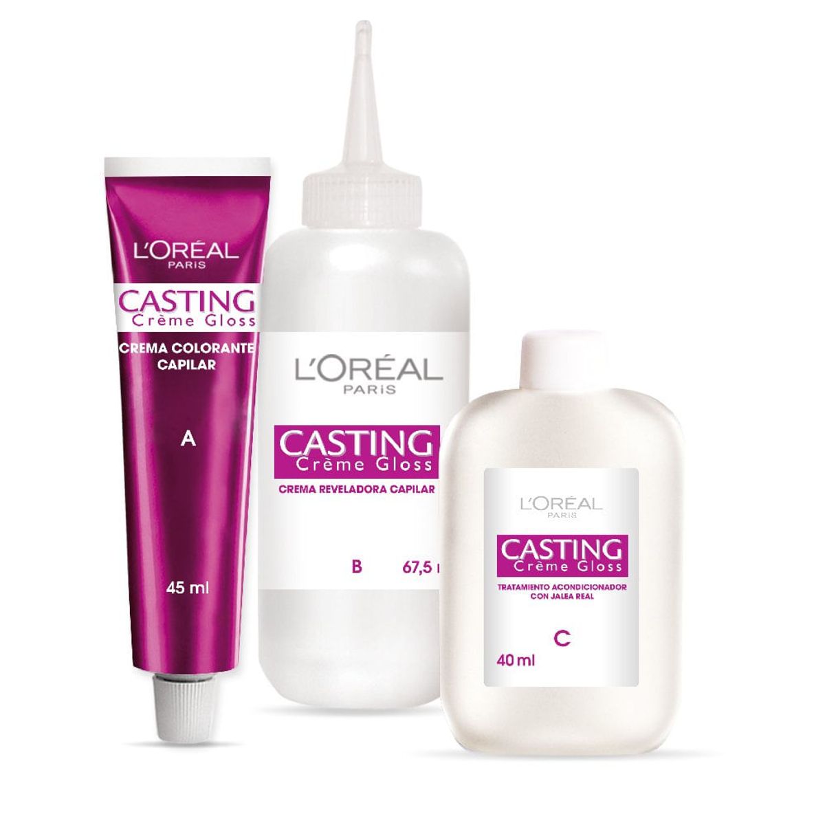 LOREAL PARIS - Tinte Capilar L'oréal Casting Creme Gloss Tono 200 Negro