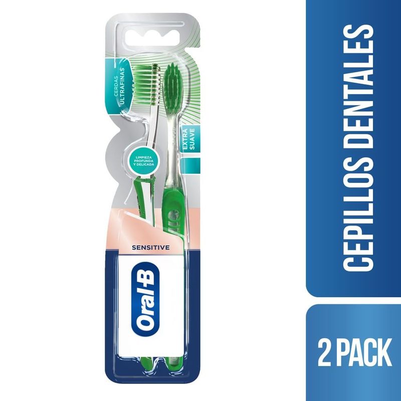 ORAL B - Cepillo Oral B Ultrafino 2x1
