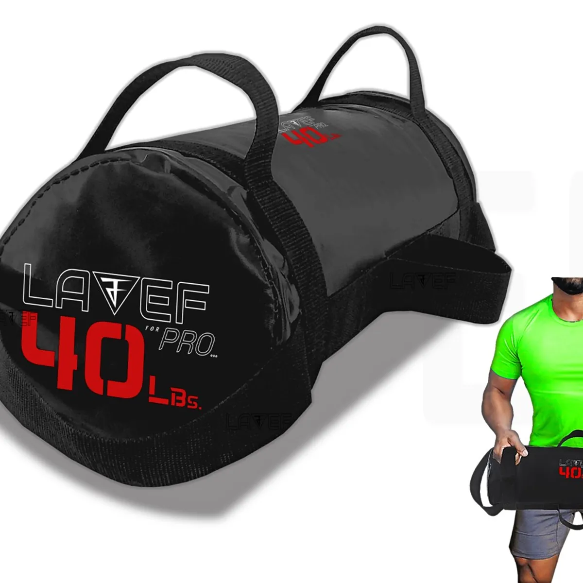 LAVEF - Power Bag Para Tráfico Pesado Saco Bolsa De Poder 40libras