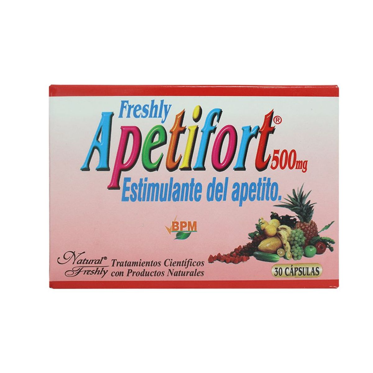 NATURAL FRESHLY - Estimulante Apetito Apetifort X 500mg