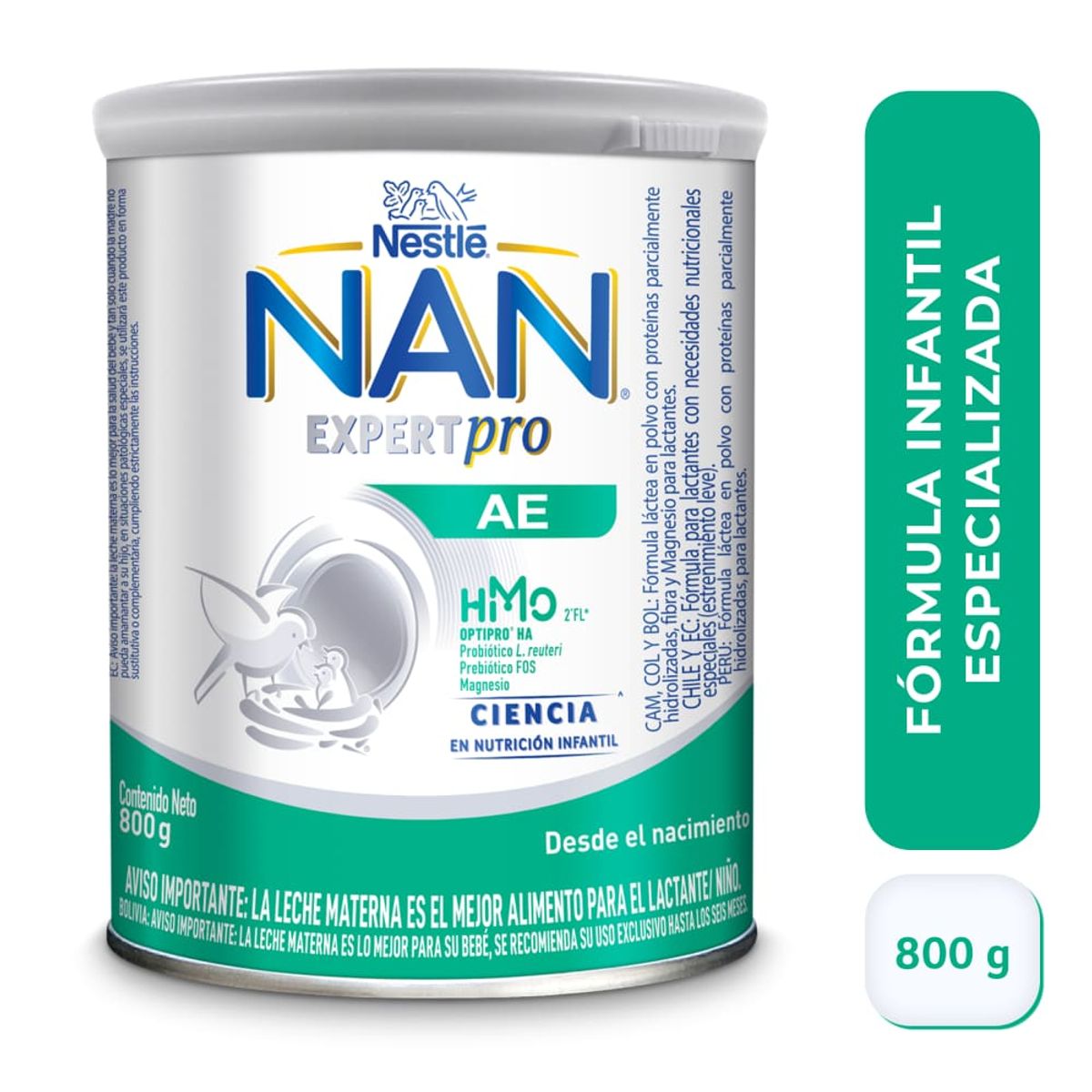 GENERICO - Formula Infantil Nan Ae X 800gr