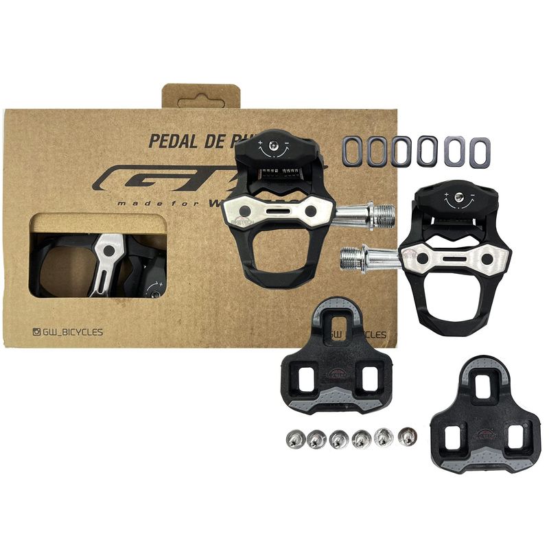 GW - Pedales Ruta Carbono Gw Zp-110 Livianos Ciclismo