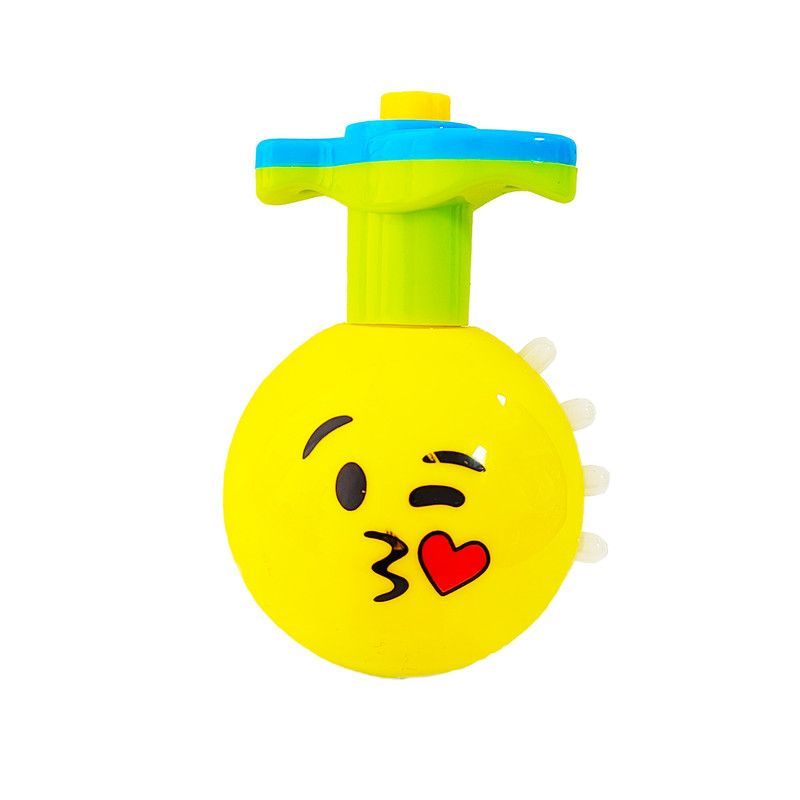 DAYOSHOP - Trompo Luces Emoji Smile Musica Colores Divertido Niños Beso