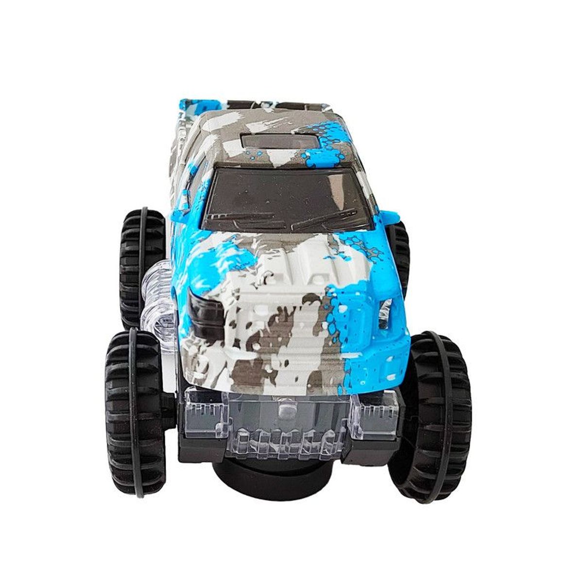 DAYOSHOP - Carro Camioneta Jeep Azul Luces Sonido Moivimiento + Baterias