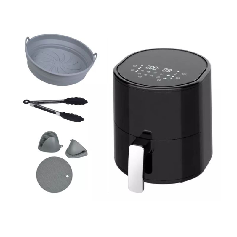 SUBE - Freidora De Aire digital para hogar Massive Rock 4.5 Litros