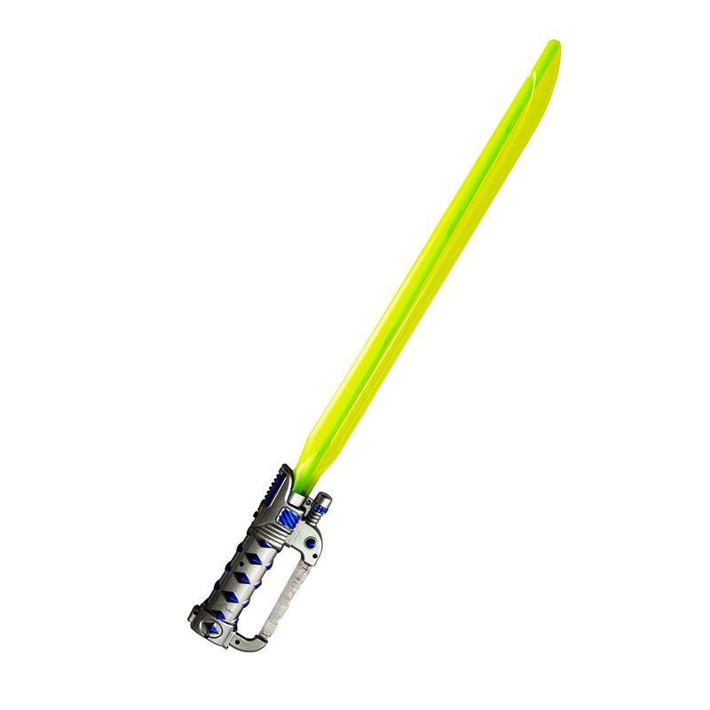 DAYOSHOP - Sable De Luz Espada Verde Luces Laser Sonidos Disfraz + Baterias