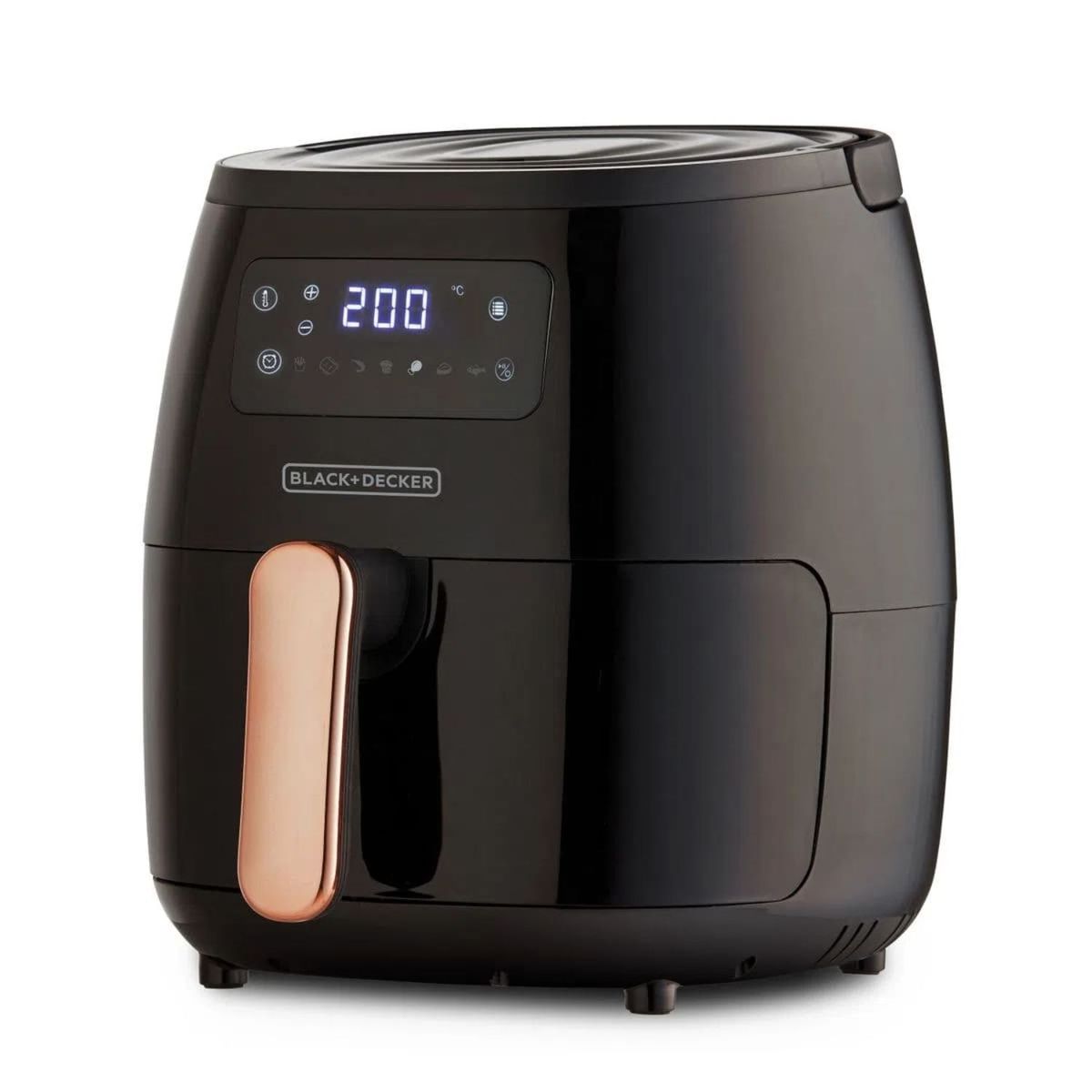 BLACK+DECKER - Freidora De Aire Black  Decker Digital 5.7lts Negra  HFD5055B