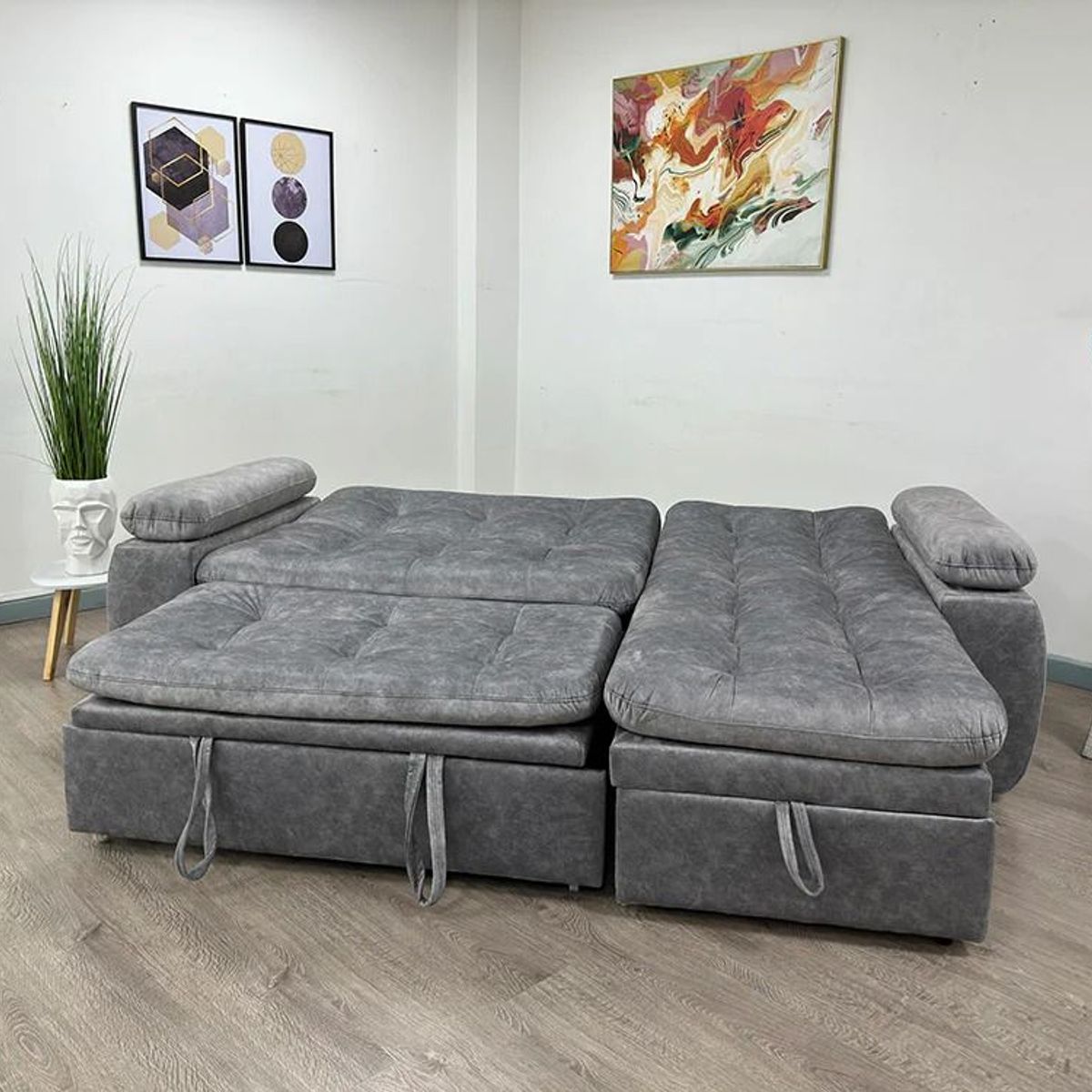 PLUMA HOME - NUEVA COLECCION LONDRES - Sala Multi Funcional L Chaise Longue