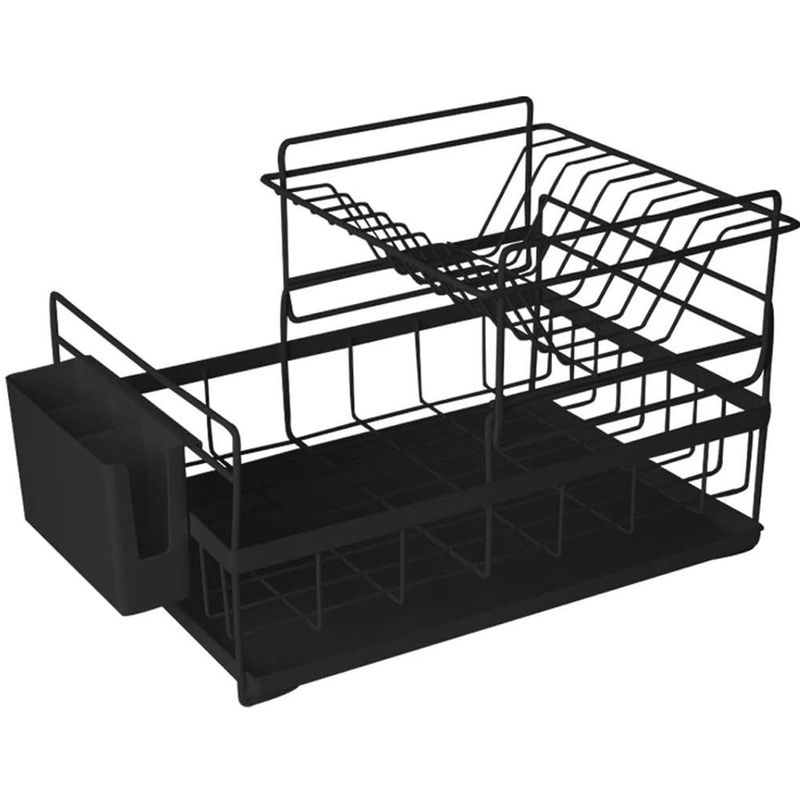 ONE PIXEL - Organizador Y Escurridor Platos Loza Cubiertos Seca Platos