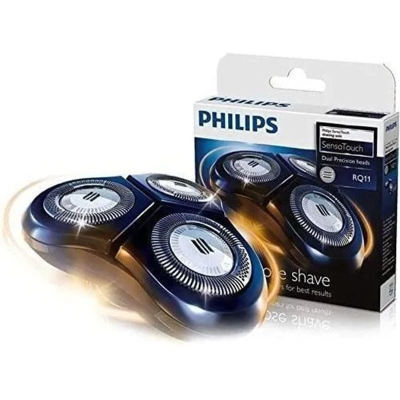 PHILIPS - Cuchillas Cabezal Repuesto Afeitadoras Philips Rq11 Norelco