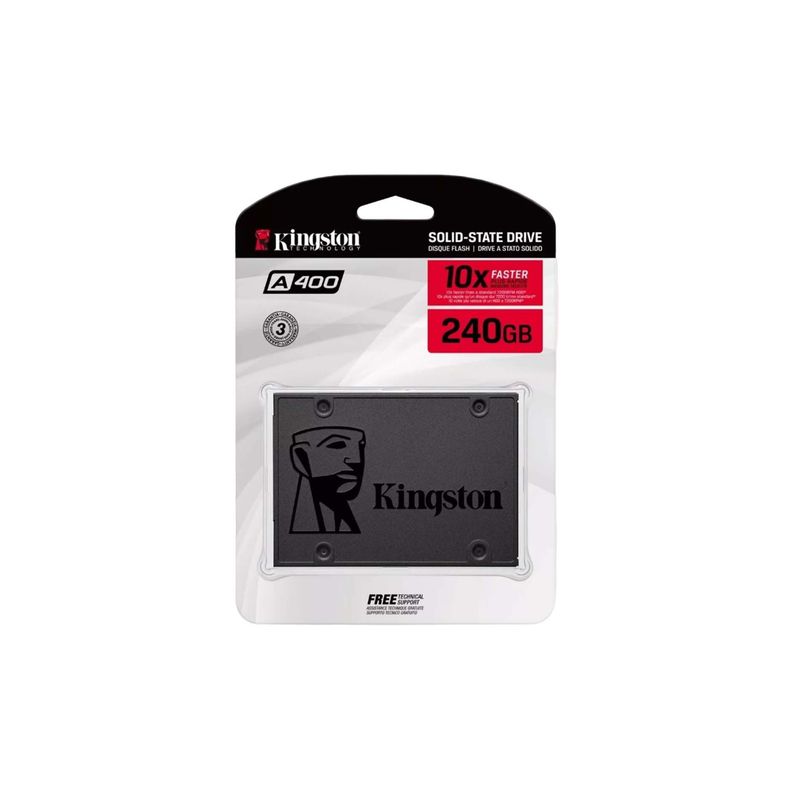 KINGSTON - Disco Duro Estado Solido Ssd 240 Gb Kingston