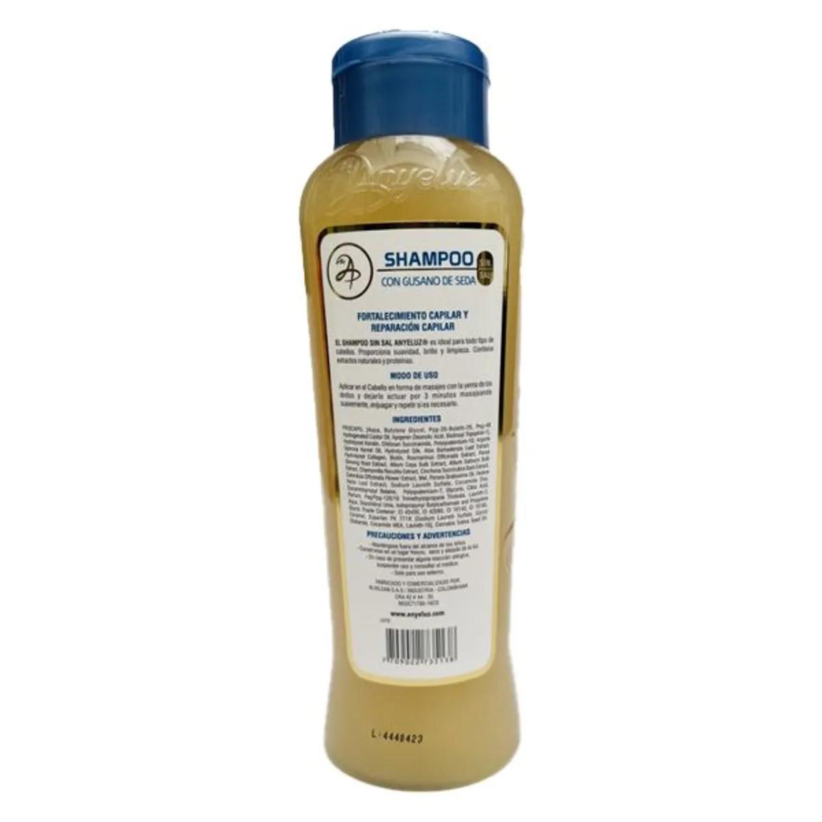 ANYELUZ - Shampoo gusano de seda anyeluz 500 ml