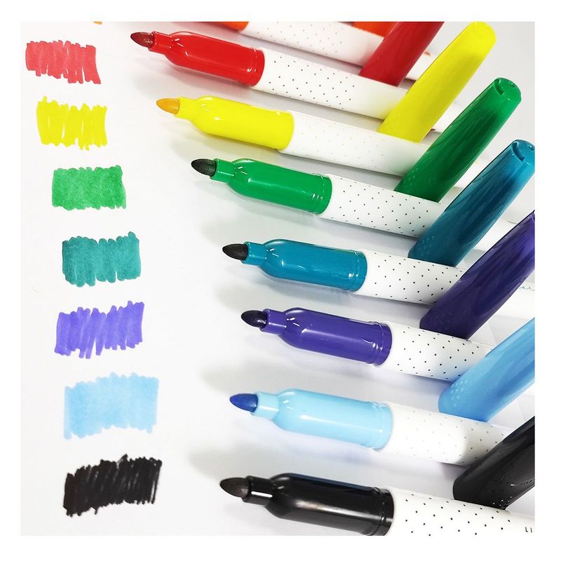 KIUT - Marcador Permanente Kiut. Estuche con 13 Colores Vivos