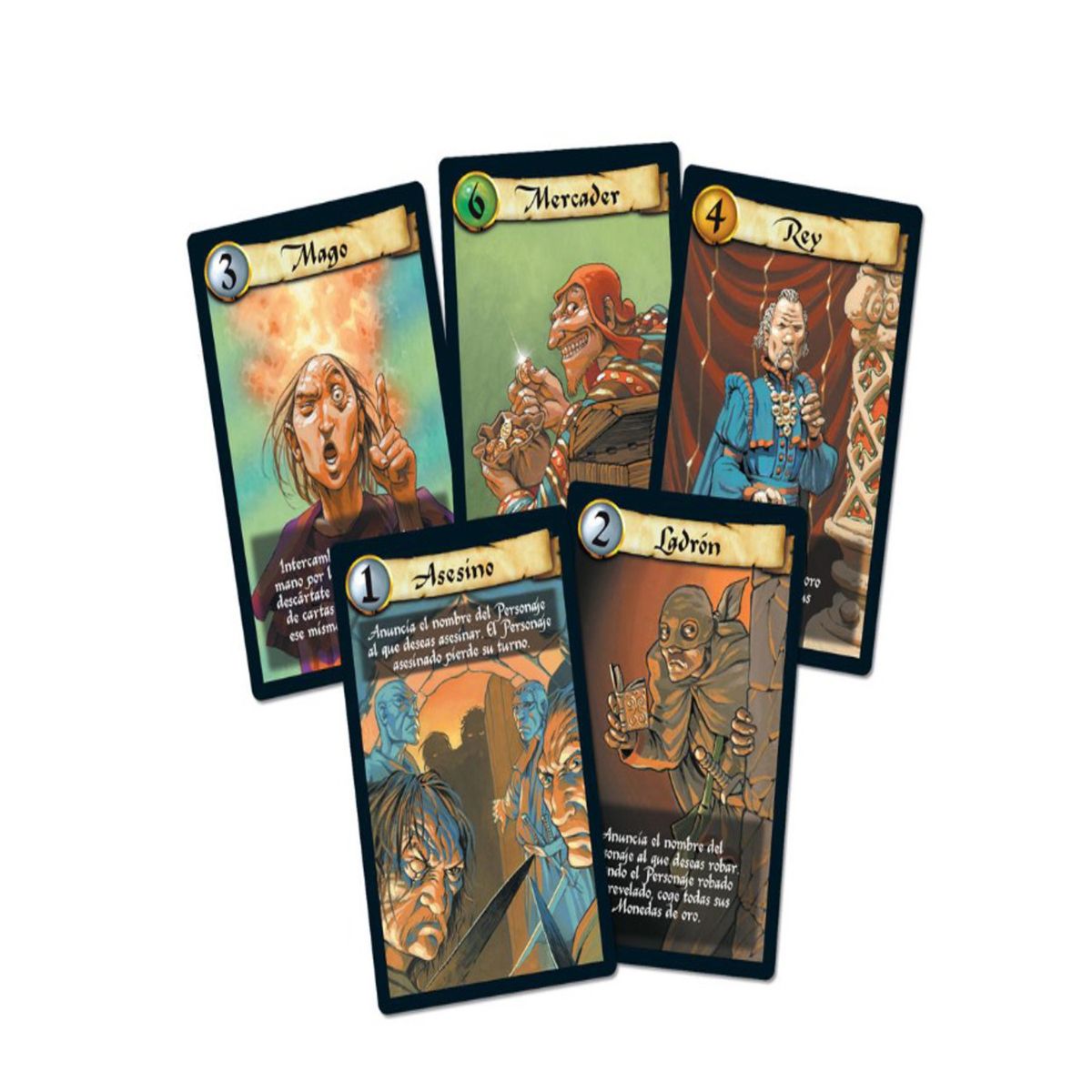 ASMODEE - Ciudadelas Clásico Juego De Mesa Español