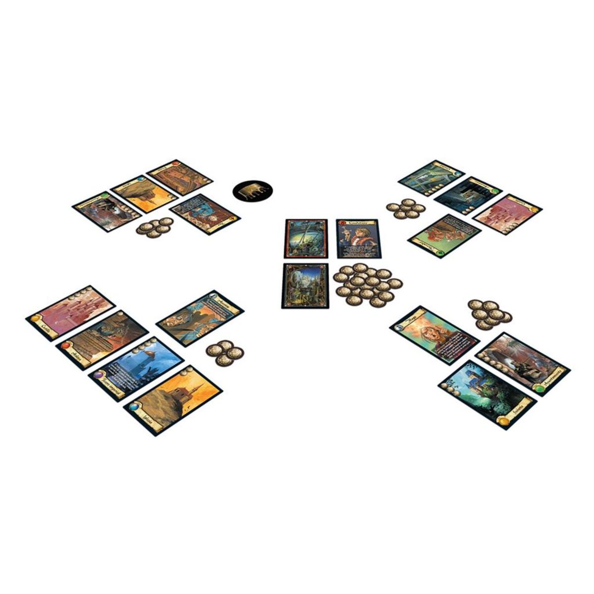 ASMODEE - Ciudadelas Clásico Juego De Mesa Español