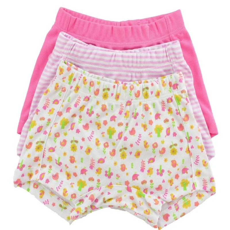 MUNDO BEBE - Ropa Interior Cuquitos Boxer Calzón Para Niña X3.