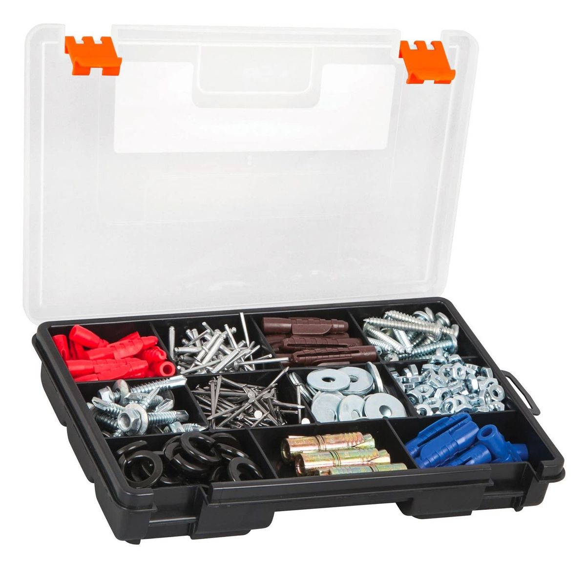 TRUPER - Kit x3 Caja Herramientas 12 Y 14 Pulgadas+organizador truper