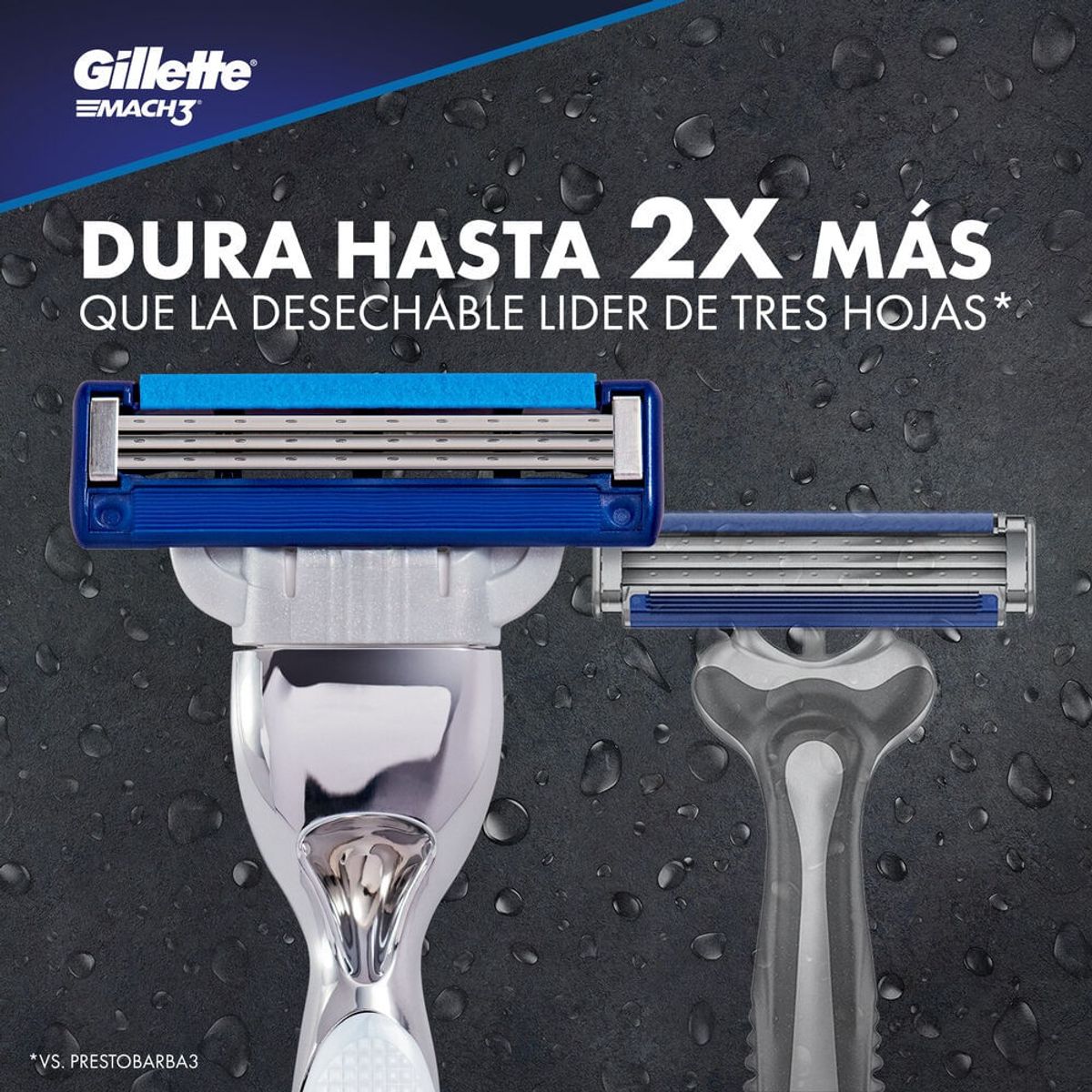 GILLETTE - Repuestos Para Afeitar Gillette Mach3 Turbo X 4und