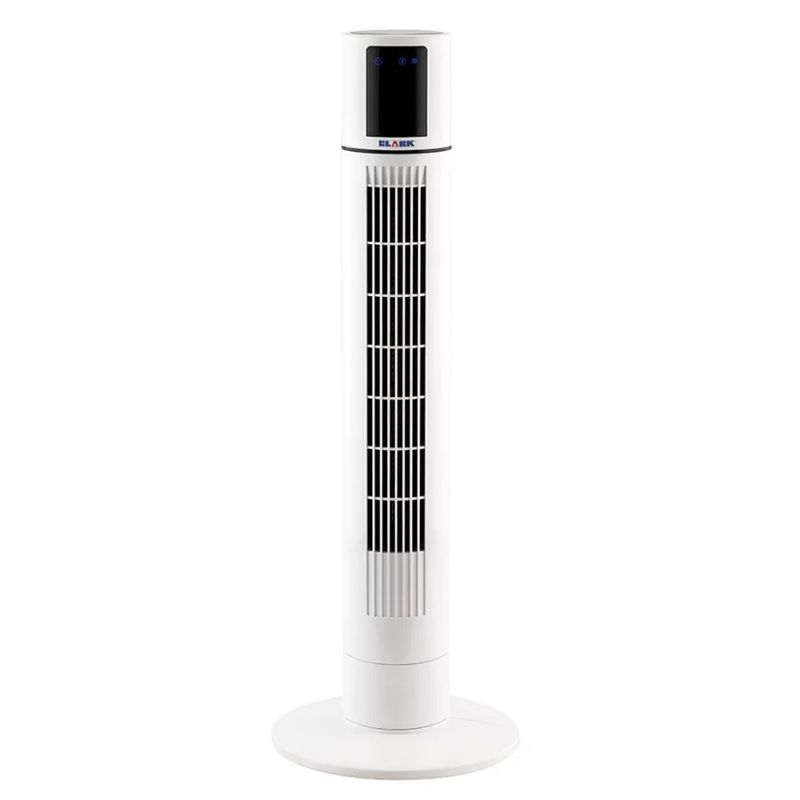 CLARK - Ventilador De Torre Silencioso a Control Remoto Clark 87cm Blanco