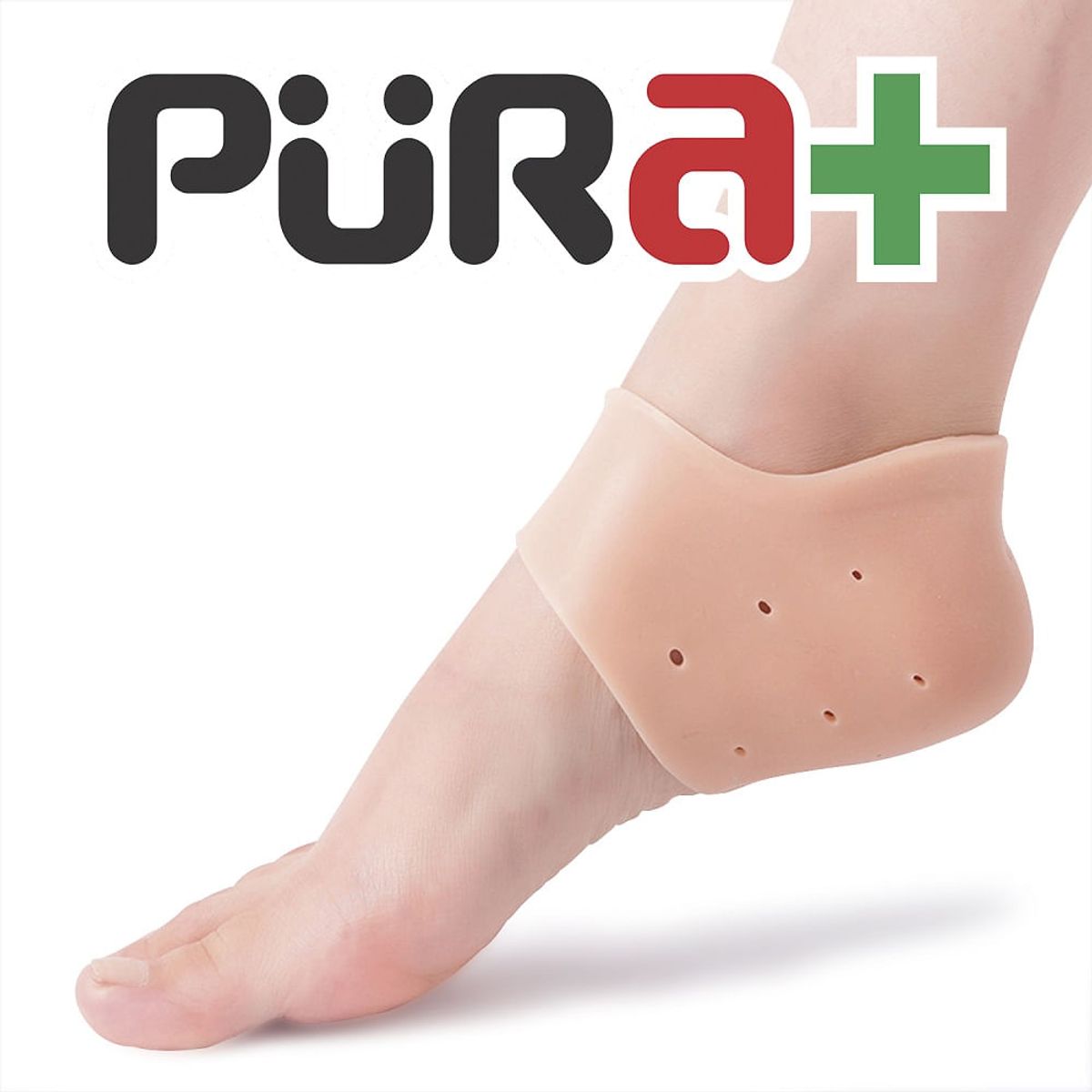 PURA - Soporte Talon Pura+ Silicona Talla Unica X 2und