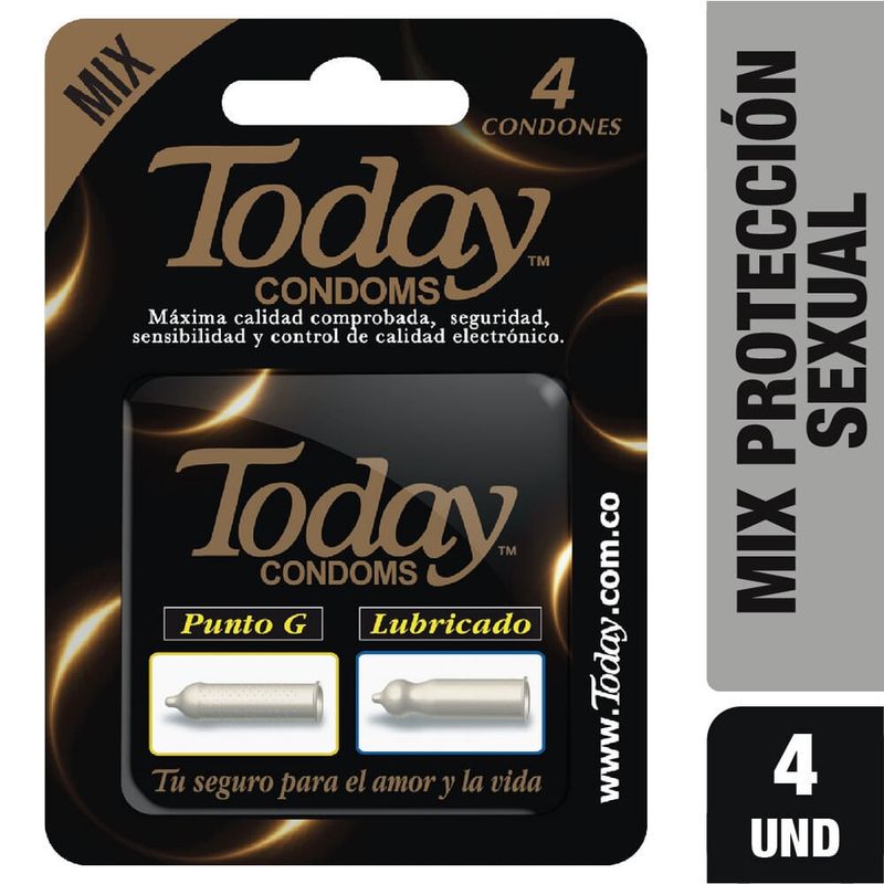 TODAY - Condones Today Mix X 4und