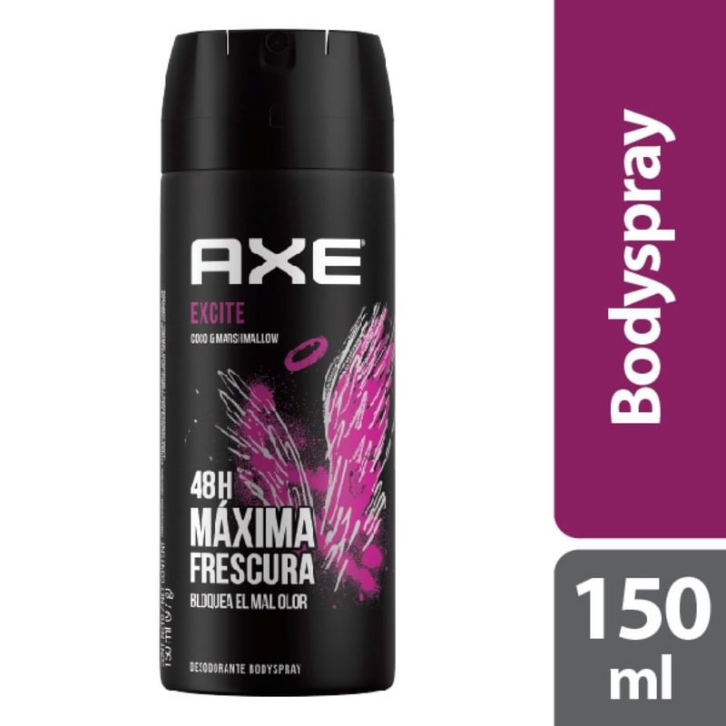AXE - Desodorante Axe Excite Body Spray X 150ml.---